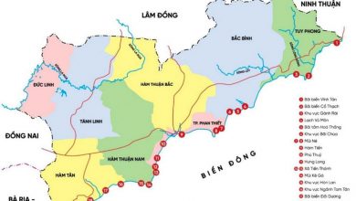 Bình Thuận giáp tỉnh nào